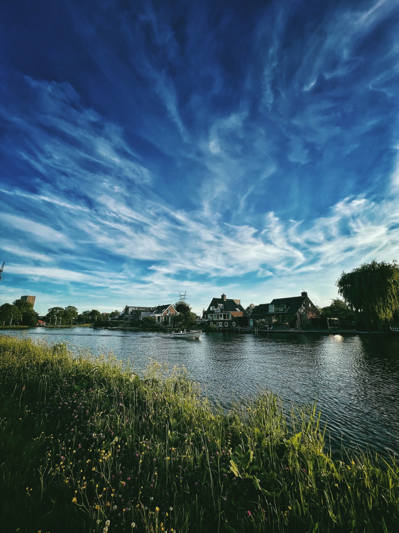 Zaandam, Países Bajos — cielo de la residencia